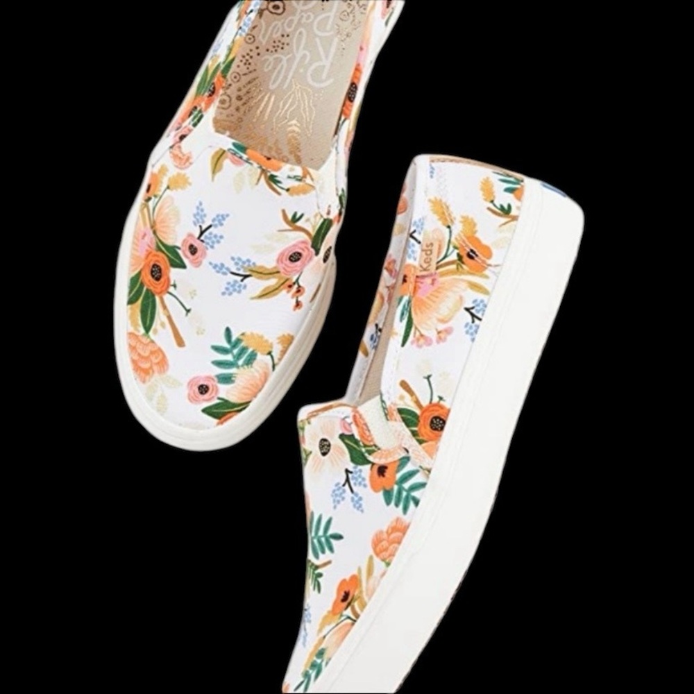 Keds x Rifle Paper Co Double Decker Sneakers